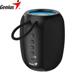 [TE6018R] Parlante Inalámbrico Merry Christmas TEROS TE-6018R, Bluetooth 5.3, Tipo USB-C, Color Rojo