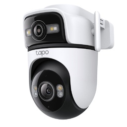 [Tapo-C545D] Cámara de Seguridad Exterior Doble Lente Tp-Link Tapo C545D, Outdoor Pan/Tilt, Wi-Fi, 2K QHD.
