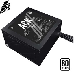 [HA-550AC1] Fuente de Alimentación 1STPlayer ACK 550w, ATX, 80 Plus White, Color Negro.