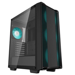 [R-CC560-BKGAA4-G-2] Case DeepCool CC560 V2, 4 Fan LED, Vidrio Templado, S/Fuente USB 3.0, Black.