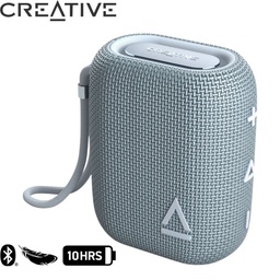 [51MF8475AA002] Parlante Creative Muvo Flex Auracast 10wp / Mic / Bt 5.3 / Ipx67 / 10h / Usb-C Grey.