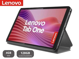 [TB305FU] Tablet Lenovo Tab One 8.7" HD + Folio Case, TB305FU WiFi, 4GB/128GB, Luna Gris.