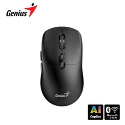 [31030042400] Mouse Genius NX-8080S Wireless/Bluetooth Silent 7 bot. Black.
