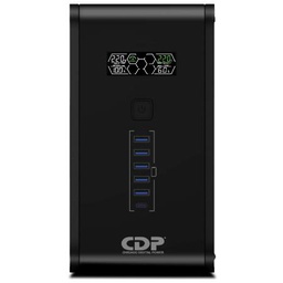 [R-SMART751I] UPS CDP R-SMART751I, 750VA/350w, 10 tomas, 5 Port USB, 1 Tipo C, Autonomía 20min.